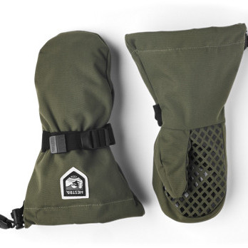 HESTRA - Vintervotter "Fjellvotten Wool Jr" Olive