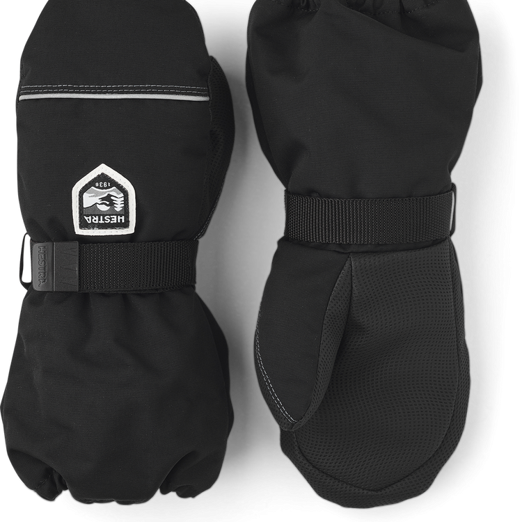 HESTRA - Vintervotter "Kids´ Wool Terry" Black