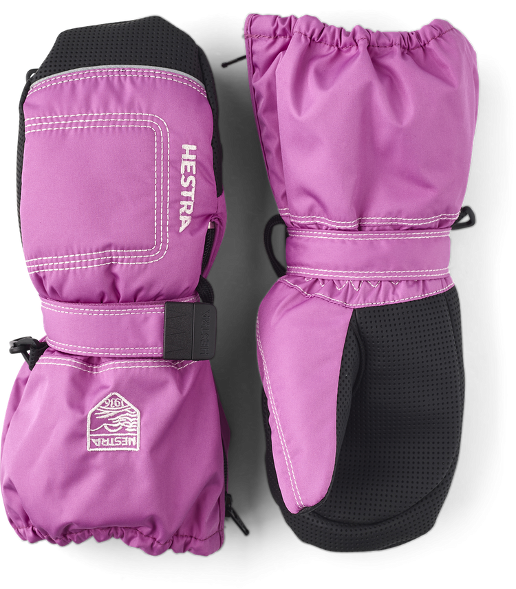 HESTRA - Vintervotter "Baby Zip Long" Cerise