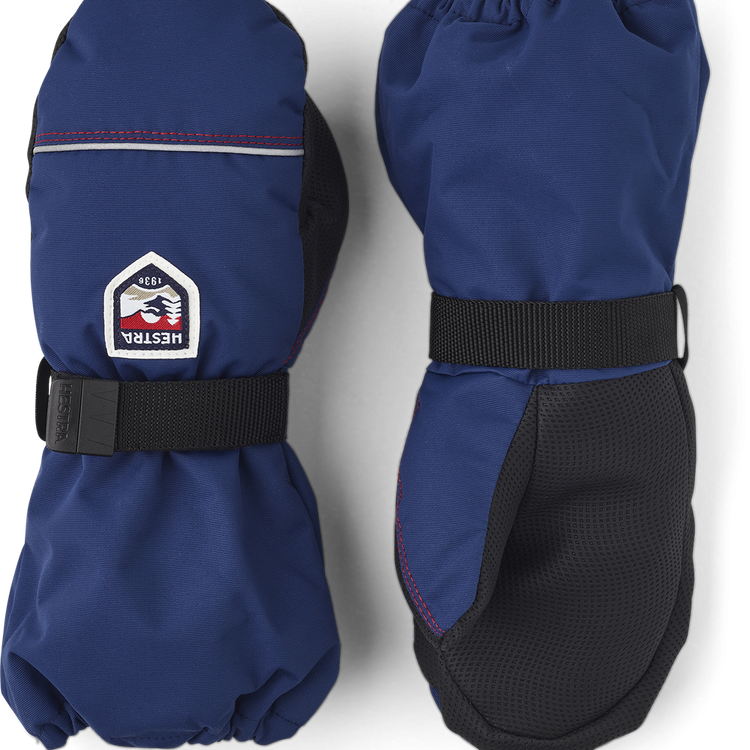 HESTRA - Vintervotter "Kids´ Wool Terry" Medium blue